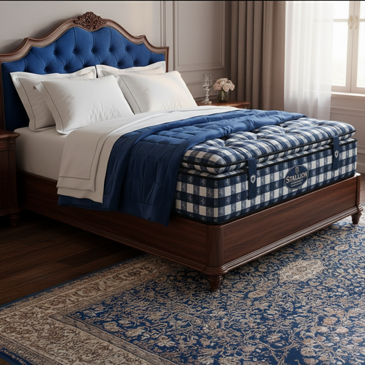 Experience Royal Sleep: The Stallion Hybrid Babylon Mattress – Where Luxury Meets Technology